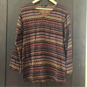Bohemian cotton top